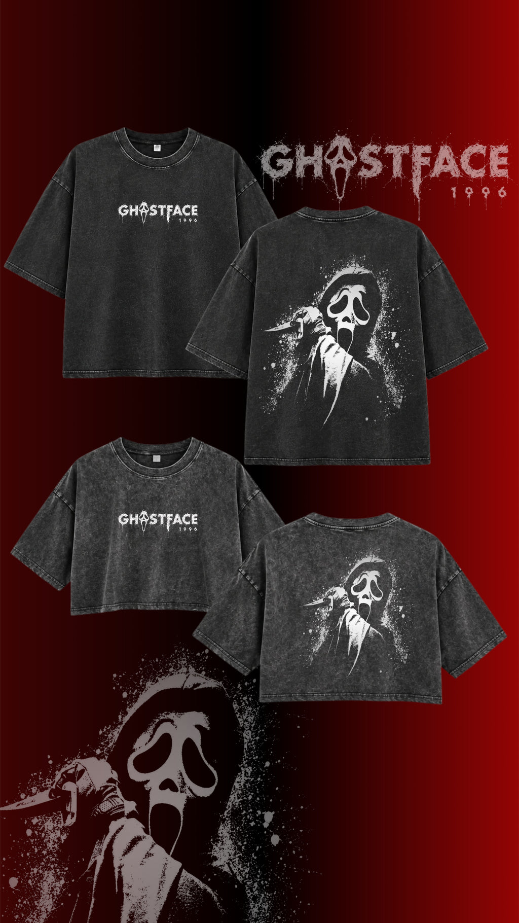 Polera Ghost face