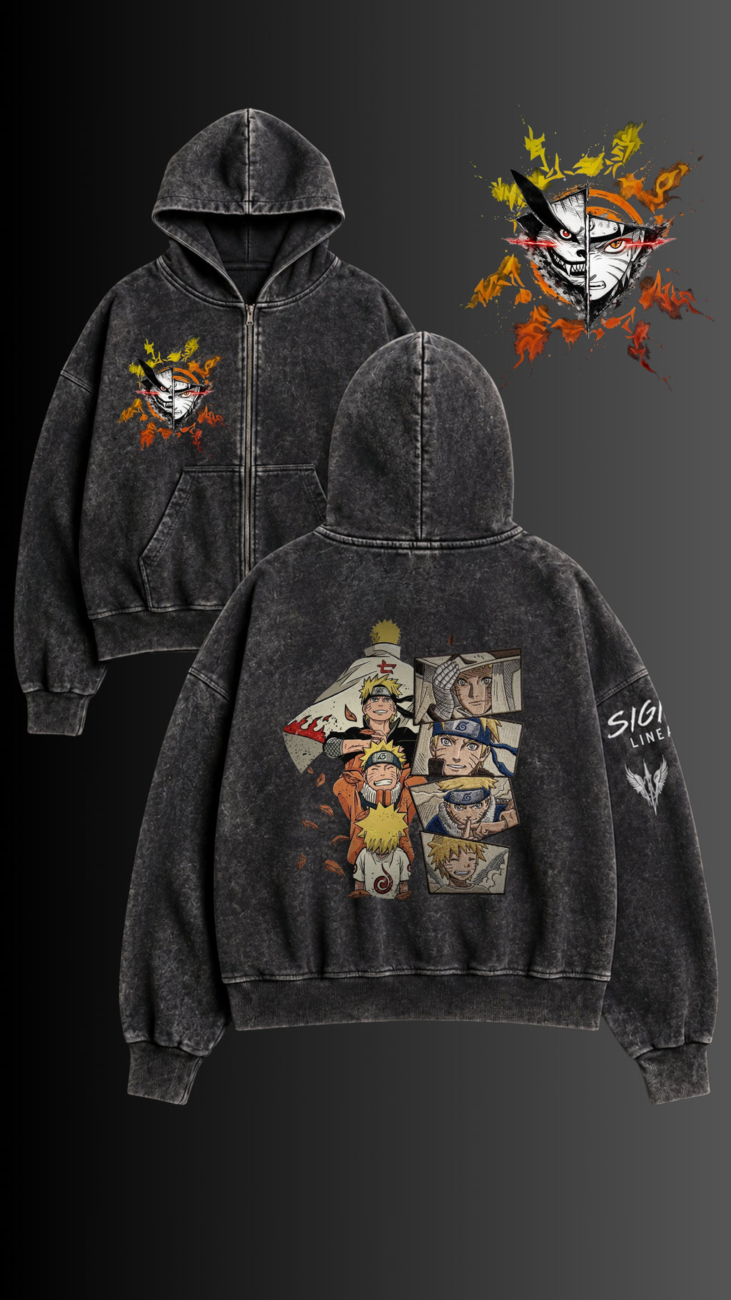 Boxy Fit Naruto