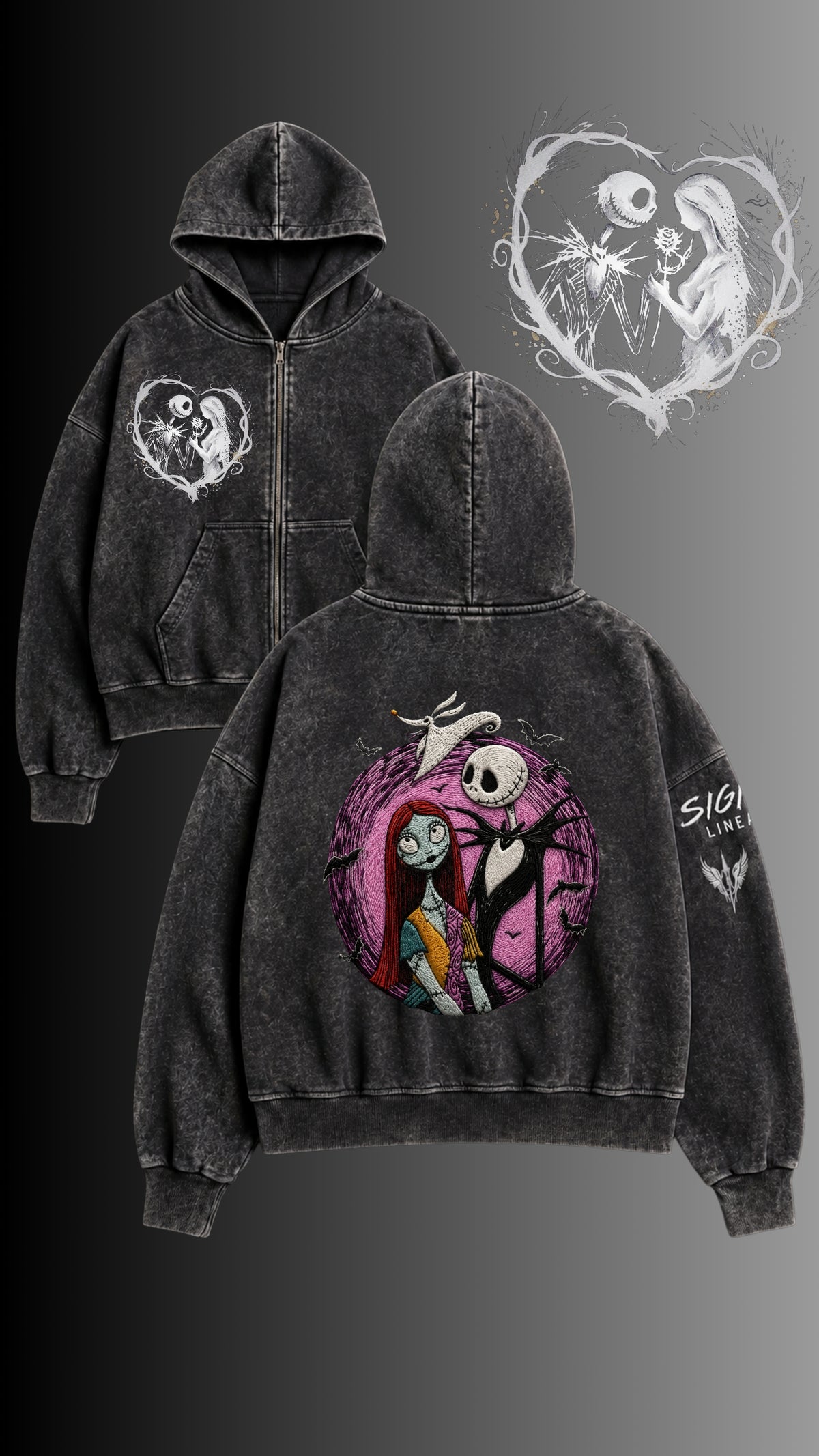 Boxy Fit Jack and Sally