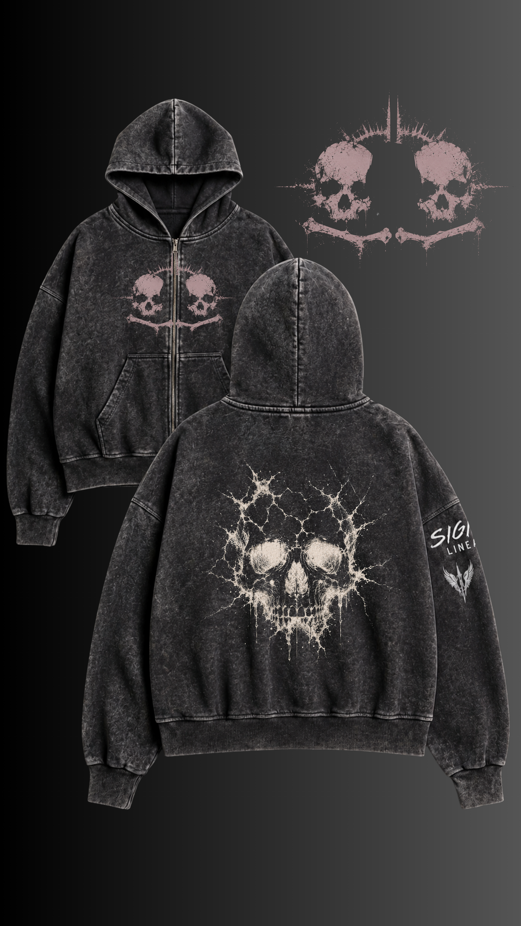 Boxy Fit Calavera